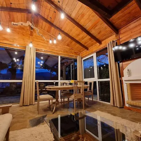 ξύλινο κτήμα παππά Σαλέ Λειβαδιά